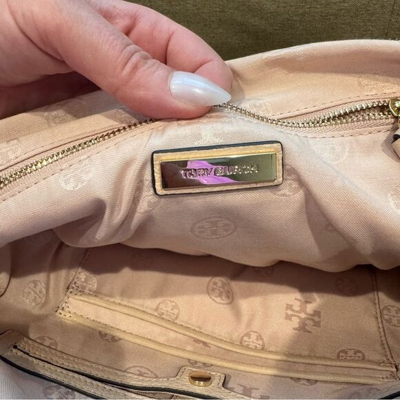 Tory Burch Thea Medium Slouchy Satchel Handbag - Picture 10 of 13